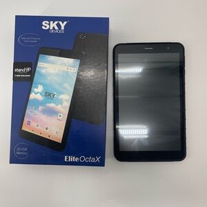 Elite OctaX Tablet - Black- New